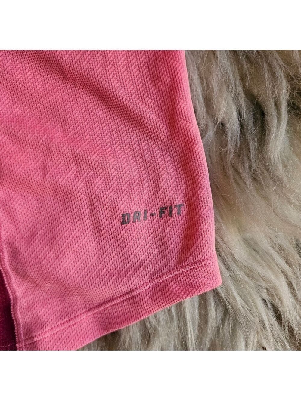 Nike Pink Color Block Athletic Set Top XS Leggings XS Shorts S - Picture 5 of 10